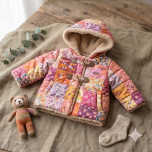Patchwork-Steppjacke